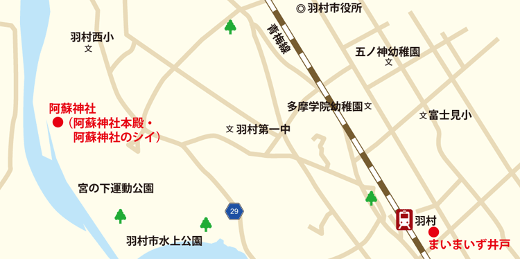 阿蘇神社地図
